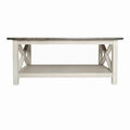 Classic Solid Wood Farmhouse Coffee Table