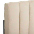 CorLiving Helena King Size Velvet Tufted Headboard