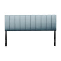 CorLiving Helena King Size Velvet Tufted Headboard