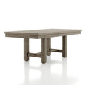 Jusk Rustic Grey Wood 5-Piece Dining Set by Furniture of America