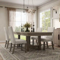 Jusk Rustic Grey Wood 5-Piece Dining Set by Furniture of America