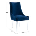 Couture Vesile Acrylic Leg Dining Chair