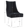 Couture Vesile Acrylic Leg Dining Chair