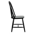 Set of 2 SAFAVIEH Delcie Oval Back Spindle Dining Chairs - Dimensions: 17.9" x 19.7" x 37"