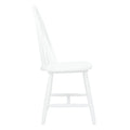 Set of 2 SAFAVIEH Delcie Oval Back Spindle Dining Chairs - Dimensions: 17.9" x 19.7" x 37"