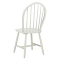 Set of 2 SAFAVIEH Delcie Oval Back Spindle Dining Chairs - Dimensions: 17.9" x 19.7" x 37"