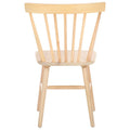 SAFAVIEH Signa Spindle Farmhouse Dining Chair Set (2 Chairs) - Dimensions: 20" W x 20" D x 33" H