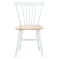SAFAVIEH Signa Spindle Farmhouse Dining Chair Set (2 Chairs) - Dimensions: 20" W x 20" D x 33" H