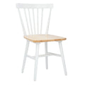 SAFAVIEH Signa Spindle Farmhouse Dining Chair Set (2 Chairs) - Dimensions: 20" W x 20" D x 33" H