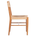 SAFAVIEH Couture Shazia Rattan Dining Chair Set (2 Pieces) - Dimensions: 16.3" W x 21.3" L x 34" H