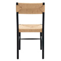 SAFAVIEH Couture Shazia Rattan Dining Chair Set (2 Pieces) - Dimensions: 16.3" W x 21.3" L x 34" H