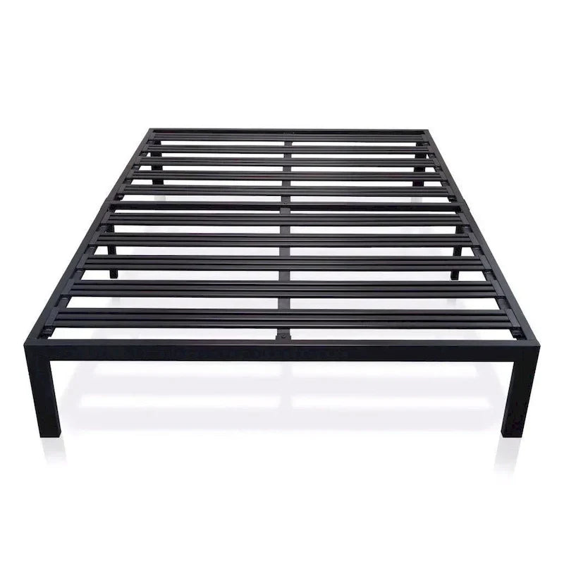 Sturdy King Metal Platform Bed Frame with Durable Slats