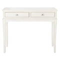 SAFAVIEH Affie 2-Drawer Console Table - Dimensions: 35.5" W x 13" D x 29.5" H