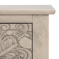 SAFAVIEH Leonia Console Table with 2 Drawers - Dimensions: 35.5" W x 13" L x 29.5" H