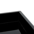 SAFAVIEH Phylis White and Black Coffee Table - Dimensions: 35.4" x 35.4" x 11.8"