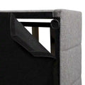 Upholstered Platform Bed with Lift-Up Storage - Full/Queen Size