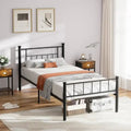 Futzca Bed Frame Featuring Headboard and Footboard