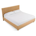 Modrest Winters Contemporary Natural Oak Bed