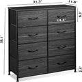 Bedroom Fabric Storage Dresser