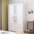 78.7H Combo Twin Wardrobe Set: Stylish and Functional Armoires for Your Closet