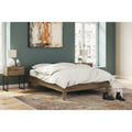 Signature Design by Ashley Deanlow Honey Wood Platform Bed