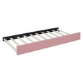 Merax Upholstered Full-Size Daybed with Trundle Feature