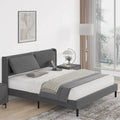 Queen Bed Frame Featuring USB Charging Ports