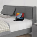 Queen Bed Frame Featuring USB Charging Ports
