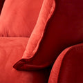 Modern L-Shaped Sectional Sofa with Chaise Ottoman - Deep and Comfortable Modular Design