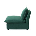 Modern L-Shaped Sectional Sofa with Chaise Ottoman - Deep and Comfortable Modular Design