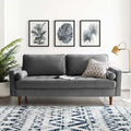 Talby Velvet Sofa by Carson Carrington