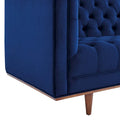 Performance Velvet Tufted Sofa by Elation