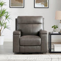 Hydeline Venice Zero Gravity Power Recliner with Adjustable Headrest and Cup Holder in Top Grain Leather