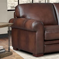Hydeline Brookfield Premium Top Grain Leather Sofa and Chair Set