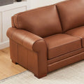 Hydeline Brookfield Premium Top Grain Leather Sofa and Chair Set