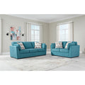 Roundhill Furniture Clareen 2-Piece Sofa and Loveseat Living Room Set