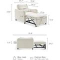 Mopio Sophie 4-in-1 Convertible Chair Bed