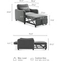 Mopio Sophie 4-in-1 Convertible Chair Bed