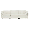 Modern 3-Piece Upholstered Sectional Sofa Set