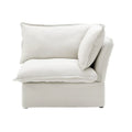 Contemporary 3-Seat Modular Sectional Sofa for Living Room - Comfortable Convertible Couch