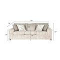 Roundhill Furniture Nason Wide Wale Corduroy Sofa, Loveseat, and Cuddle Chair Collection