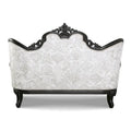 Clarissa Traditional Sofa Set by Furniture of America - Featuring Button Tufted Back and Accent Pillows