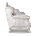 Clarissa Traditional Sofa Set by Furniture of America - Featuring Button Tufted Back and Accent Pillows