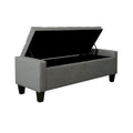 Porthos Home Wren Upholstered Button-Tufted Storage Bench