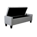 Porthos Home Wren Upholstered Button-Tufted Storage Bench