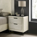 Roundhill Furniture Mavela Wide Wale Corduroy Upholstered Bench