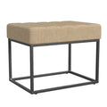 HomePop Theodore Upholstered Ottoman