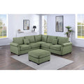 Poundex 4-Piece Sectional Sofa