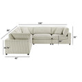 Cambrai 5-Piece Modular Sectional Sofa by Greyson Living