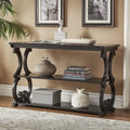 Lorraine Wooden Scroll TV Stand and Sofa Table by iNSPIRE Q Classic